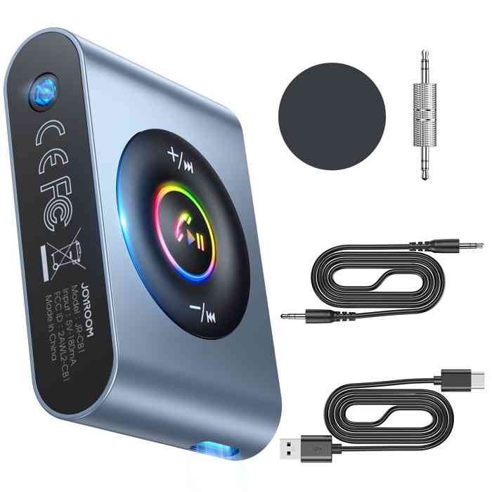 Joyroom JR-CB1 Bluetooth Wireless Receiver for Car Stereo/Home Stereo/Wired Headphones/Speaker
